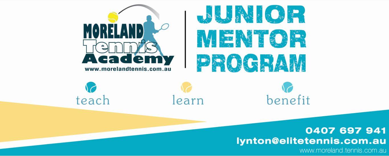 Moderat gennemførlig hjem Junior Mentor Program – ELITE TENNIS
