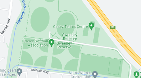 casey Fields Tennis Center Map- Partners of Elite Tennis
